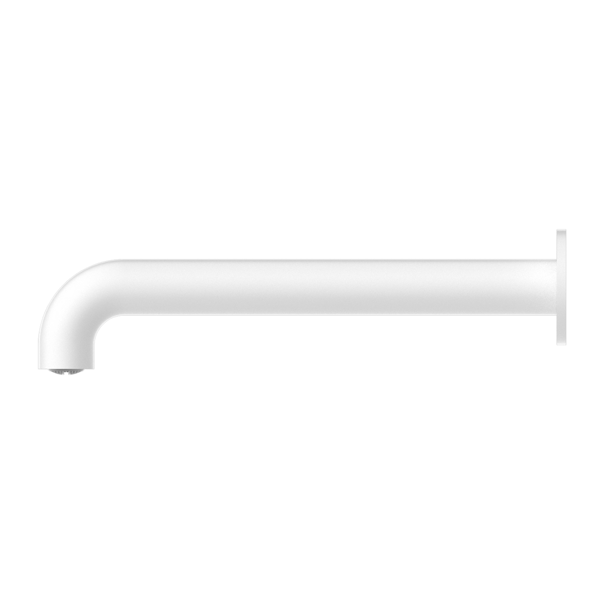 Mecca Basin/Bath Spout Only 250mm Matte White