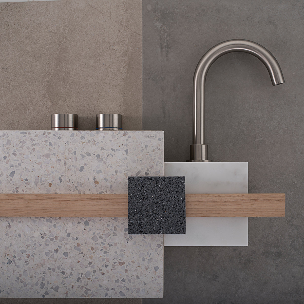 Kara Kitchen Set Brushed Nickel