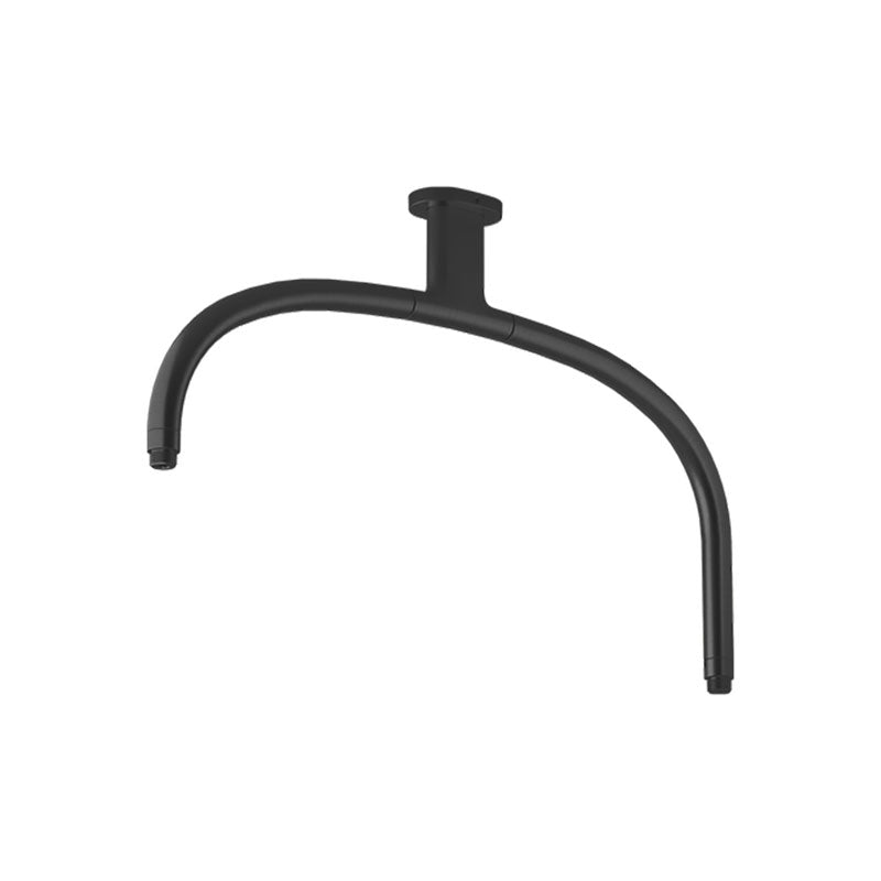 Statement Iconic Dual Shower Arm Matte Black 26305T-BL
