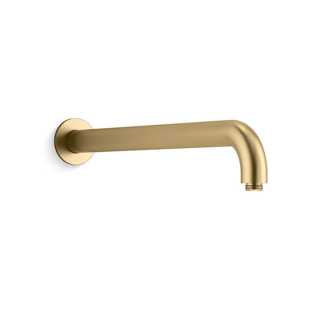 Wall Mount Shower Arm - Brushed Brass