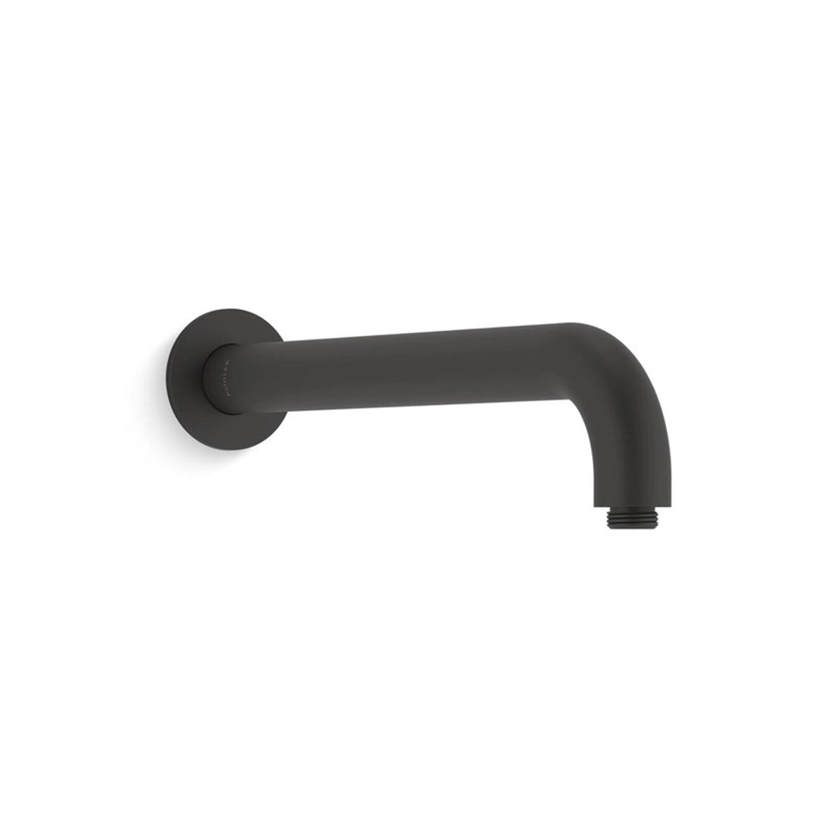 Wall Mount Shower Arm - Matte Black