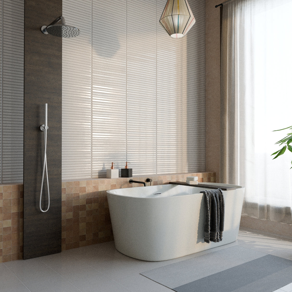 Mecca Basin/Bath Spout Only 250MM Matte Black