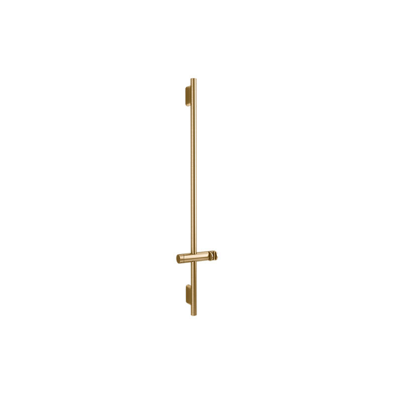 Statement Slidebar  1000mm Shower Rail Brushed Brass 26313T-2MB