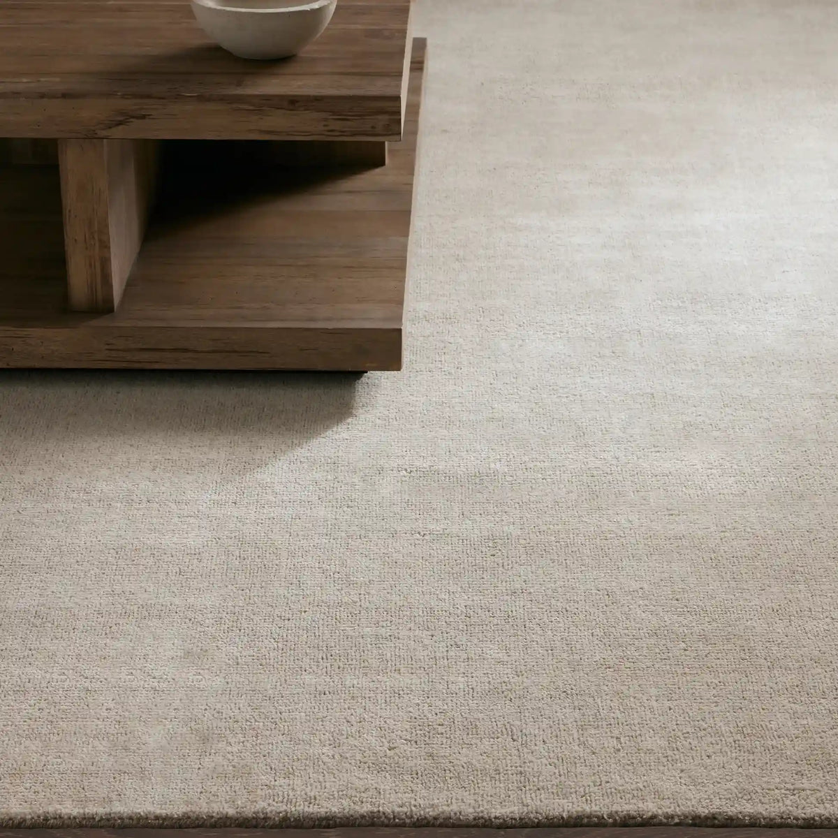 Highland Handwoven 100% Wool Rug Living Room Carpet