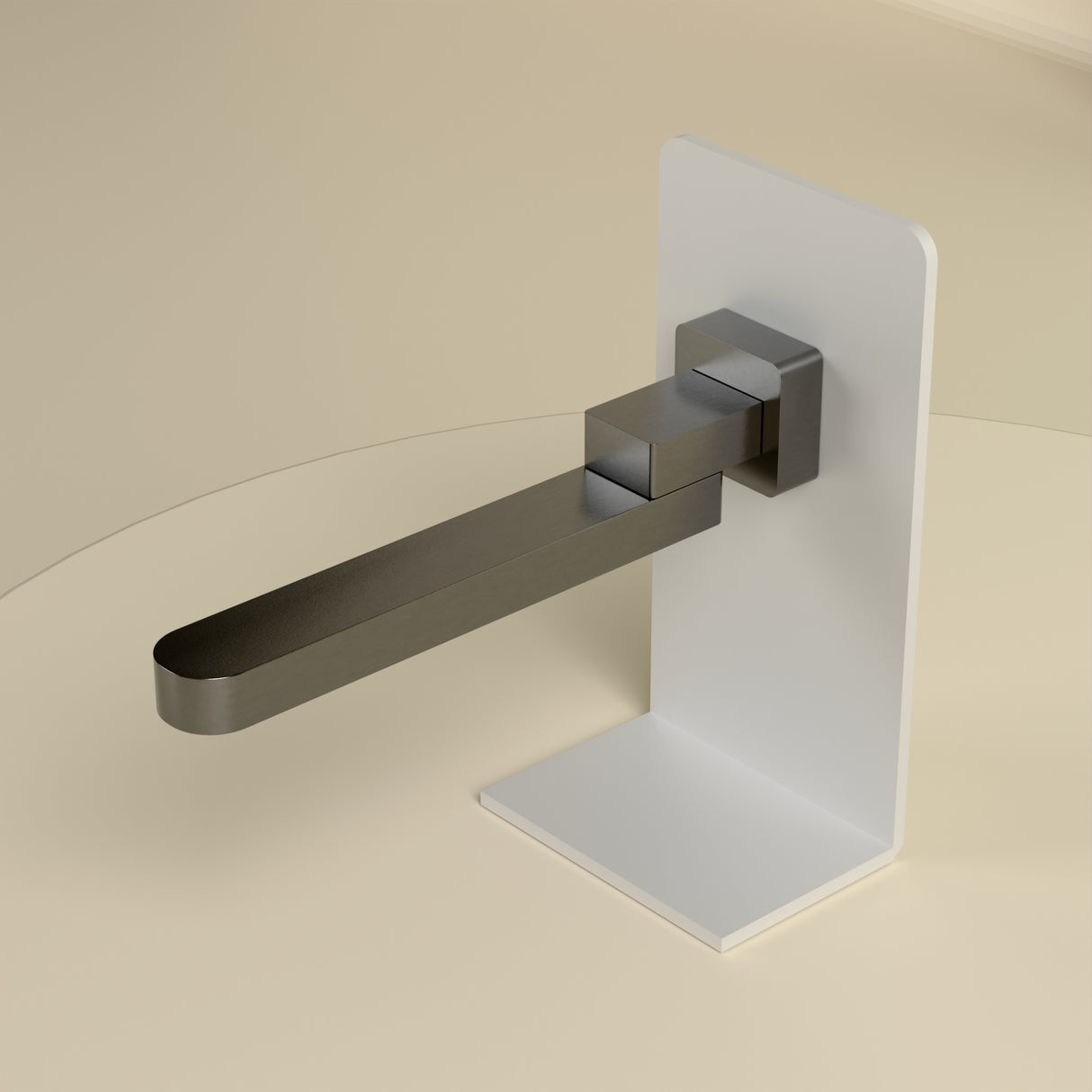 Bianca Swivel Bath Spout Only Gun Metal