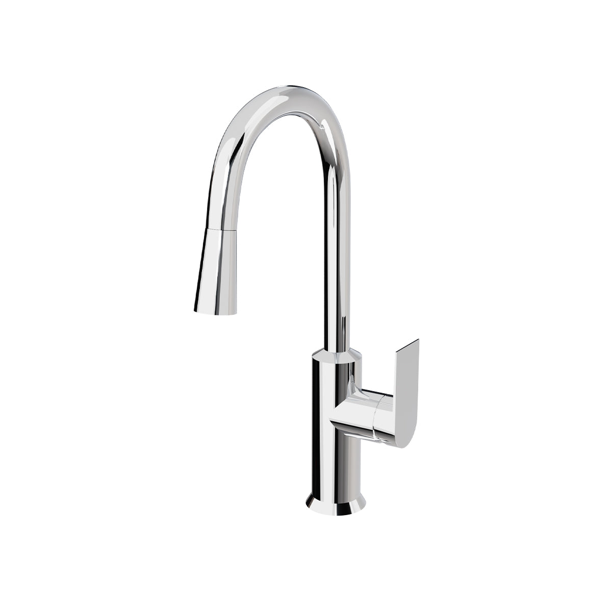 Taut Pull Out Spray Kitchen Mixer Polished Chrome 21367T-4E-CP