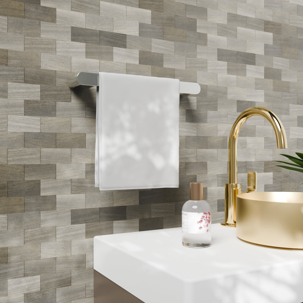 Bianca Hand Towel Rail Chrome