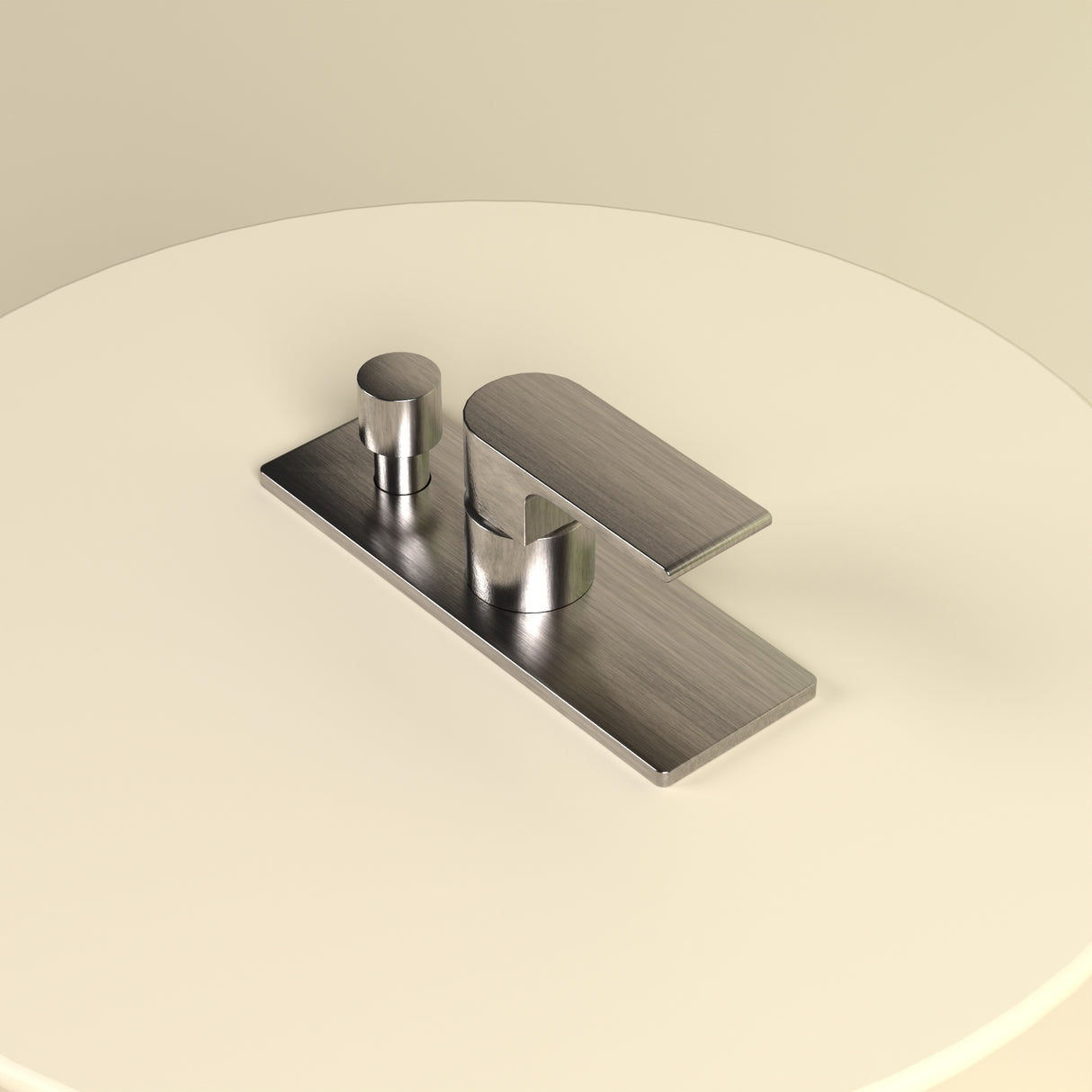 Bianca Shower Mixer With Divertor Gun Metal