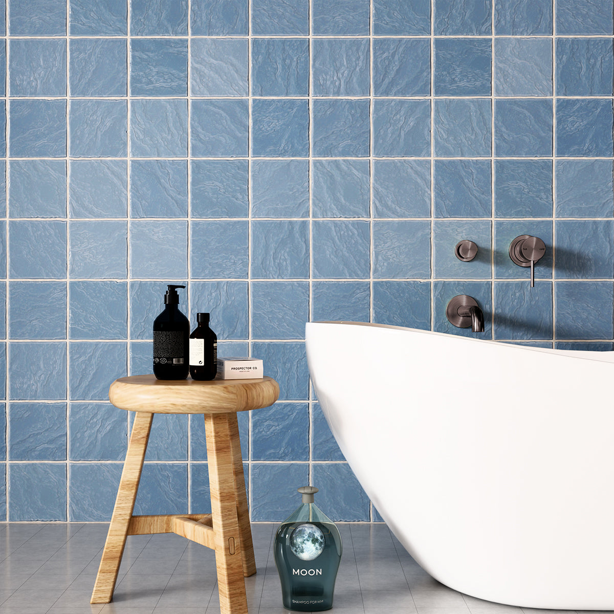 Mecca Shower Mixer With Horizontal 2 Way Divertor Brushed Bronze