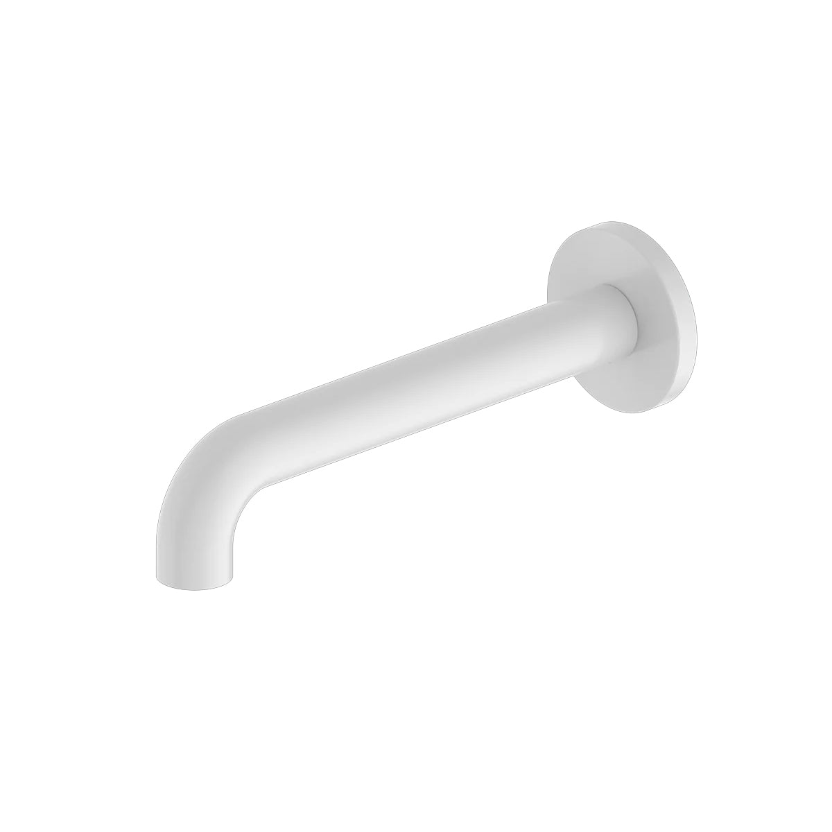 MECCA BASIN/BATH SPOUT ONLY 230MM MATTE WHITE