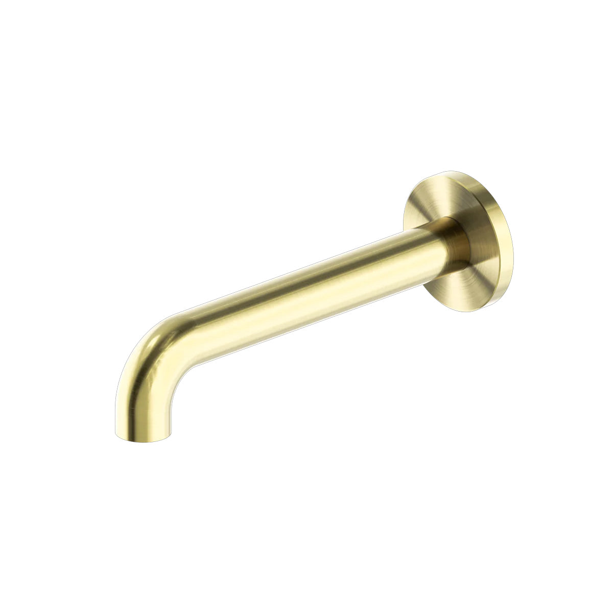 MECCA BASIN/BATH SPOUT ONLY 260MM BRUSHED GOLD