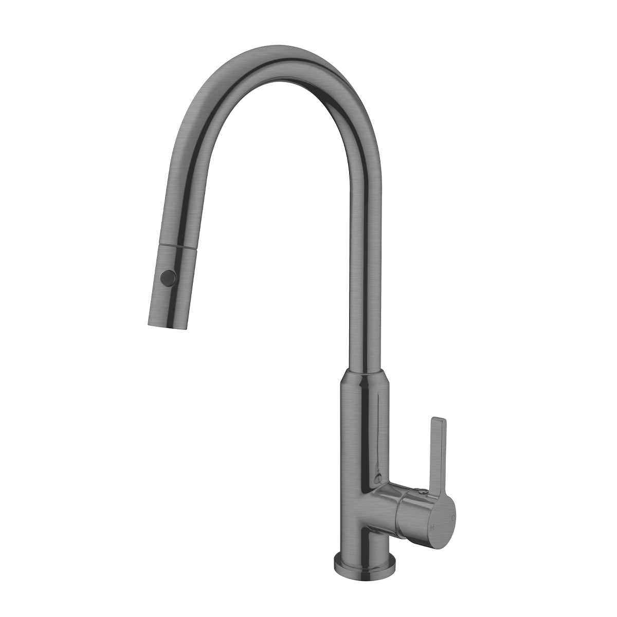 Pearl Pull Out Sink Mixer With Vegie Spray Function Gun Metal