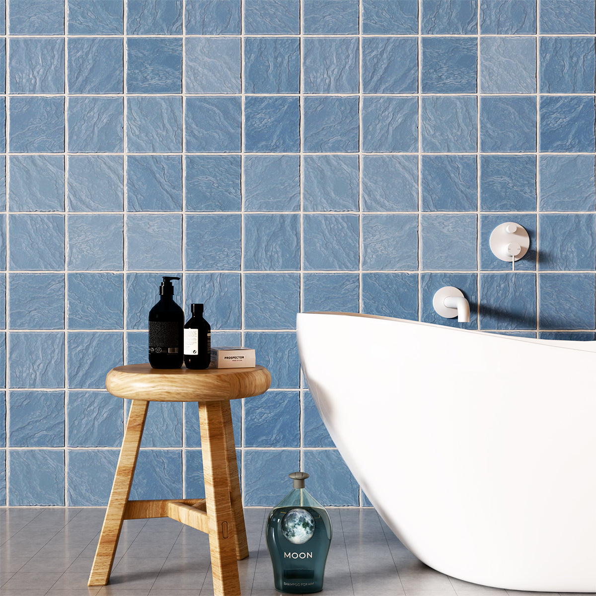 Mecca Shower Mixer With Divertor Matte White