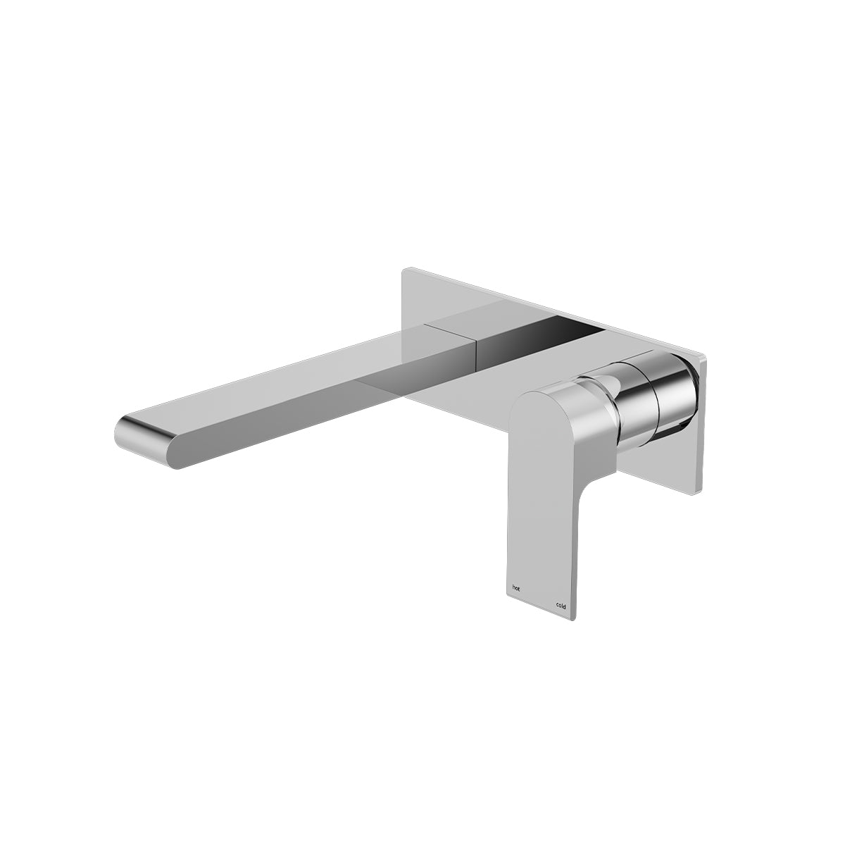 Bianca Wall Basin/Bath Mixer 187mm Chrome