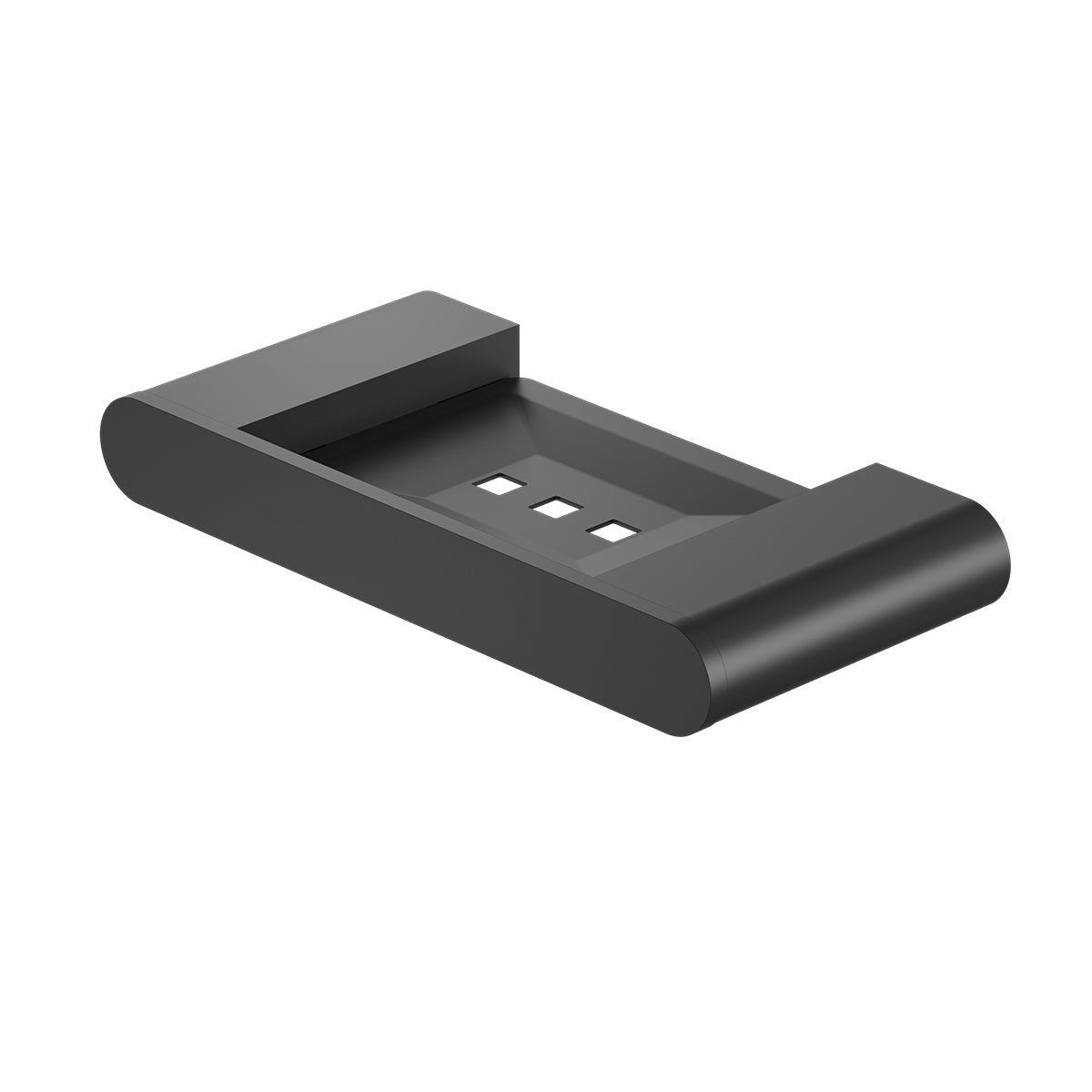 Bianca Soap Dish Holder Matte Black