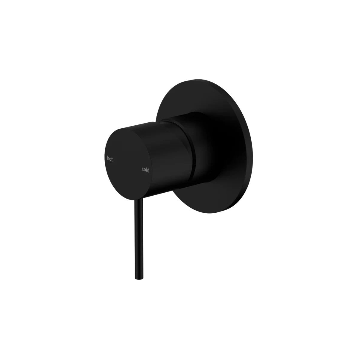 Mecca Shower Mixer 80mm Plate Matte Black