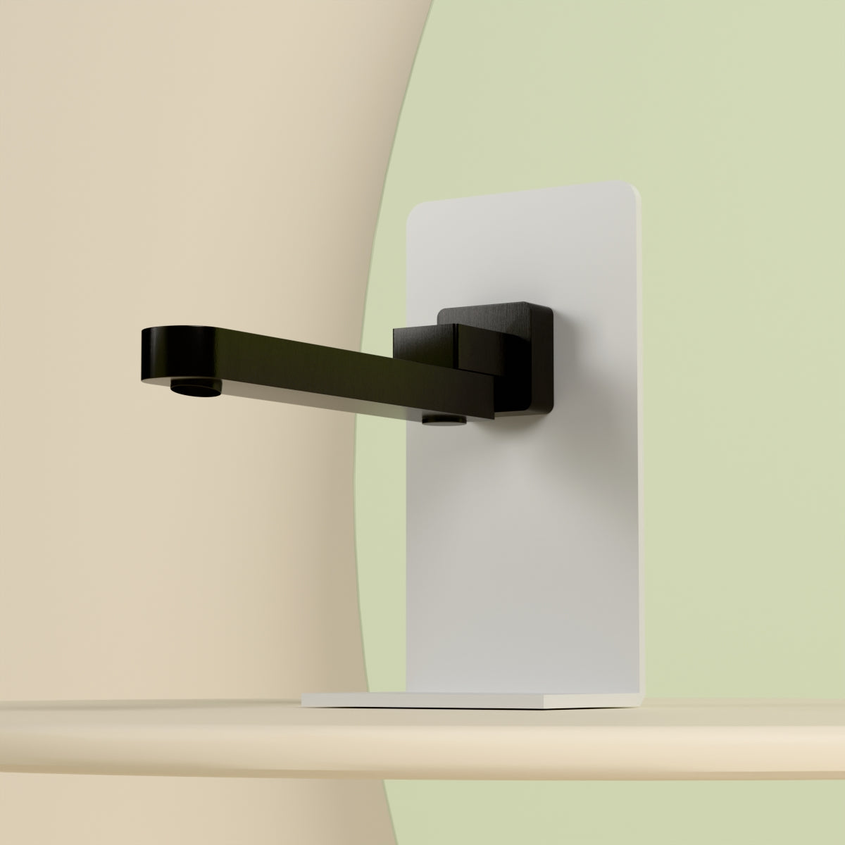 Bianca Swivel Bath Spout Only Matte Black