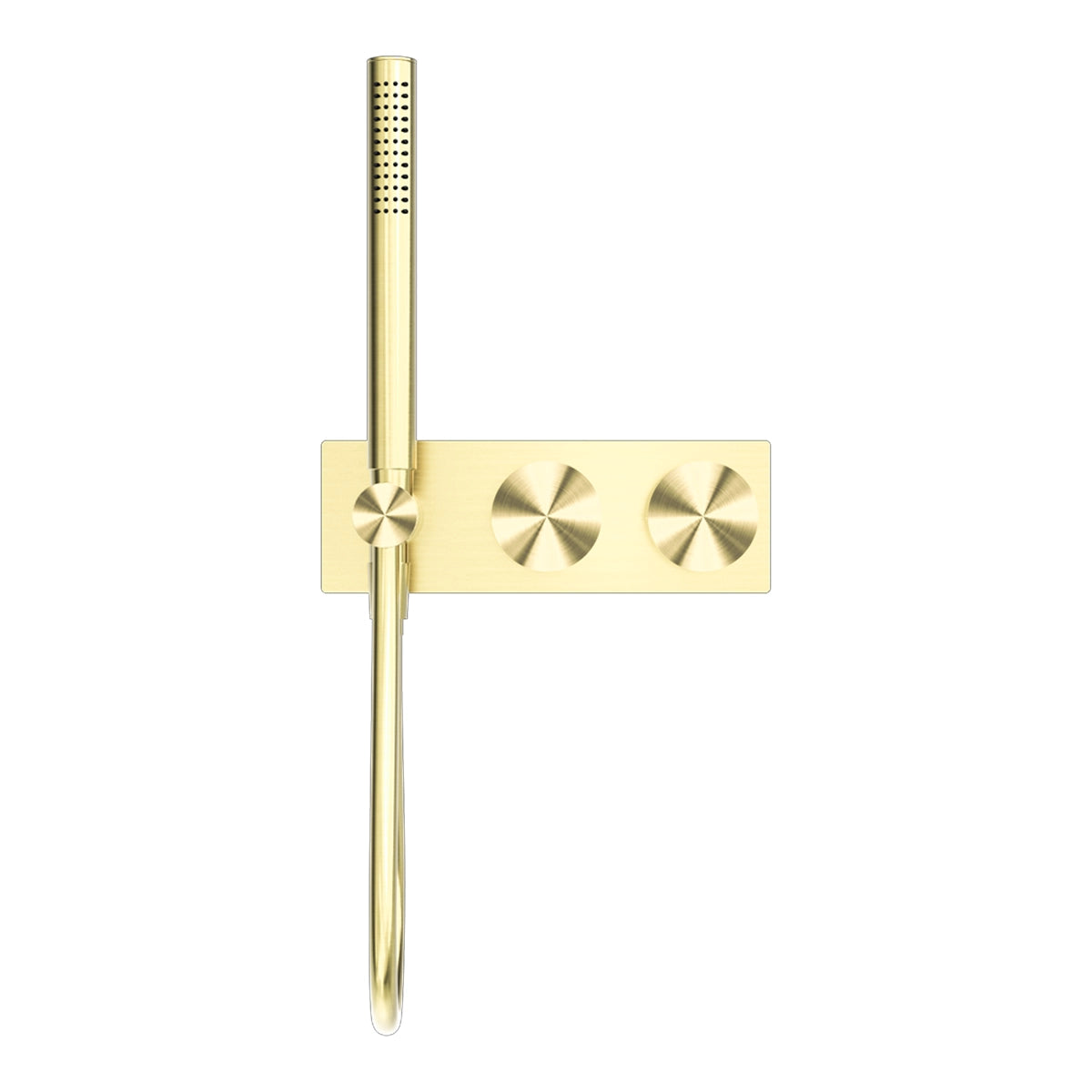 Kara Progressive Shower System Brushed Gold