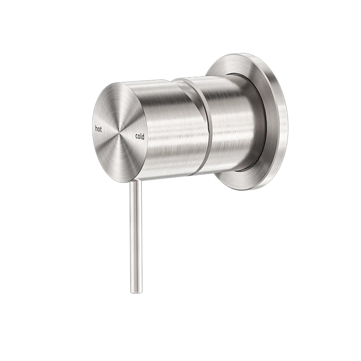 Mecca Shower Mixer 60mm Plate Brushed Nickel