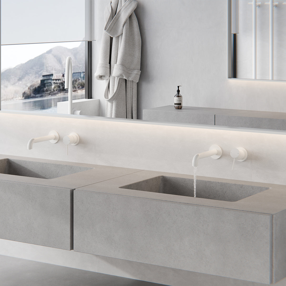 Mecca Shower Mixer Handle Up Chrome