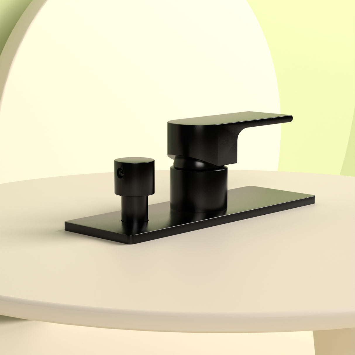 Bianca Shower Mixer With Divertor Matte Black