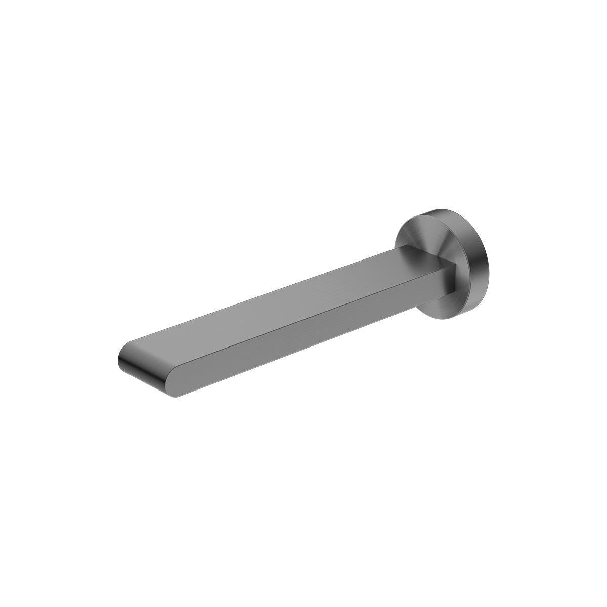 Bianca Fixed Bath Spout Only 240mm Gun Metal