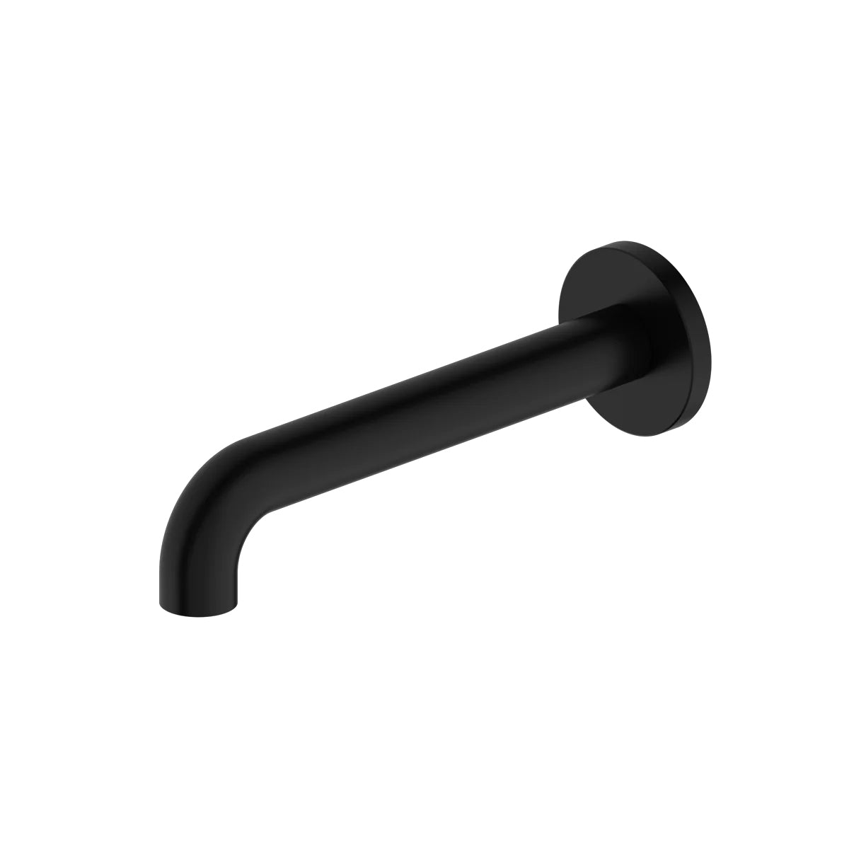 MECCA BASIN/BATH SPOUT ONLY 230MM MATTE BLACK