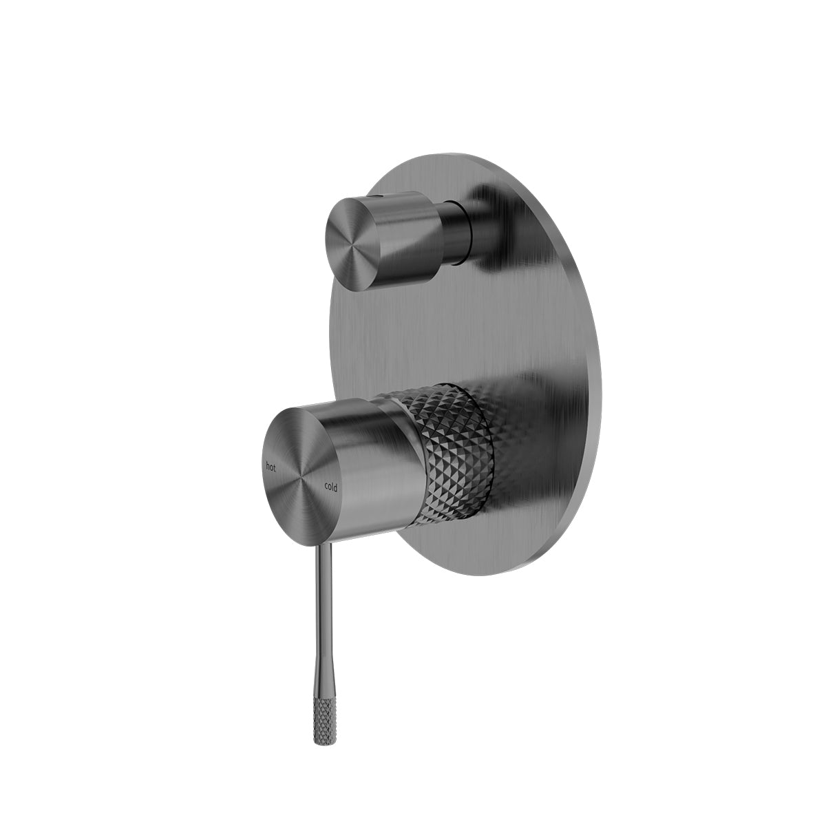 Opal Shower Mixer With Divertor Graphite