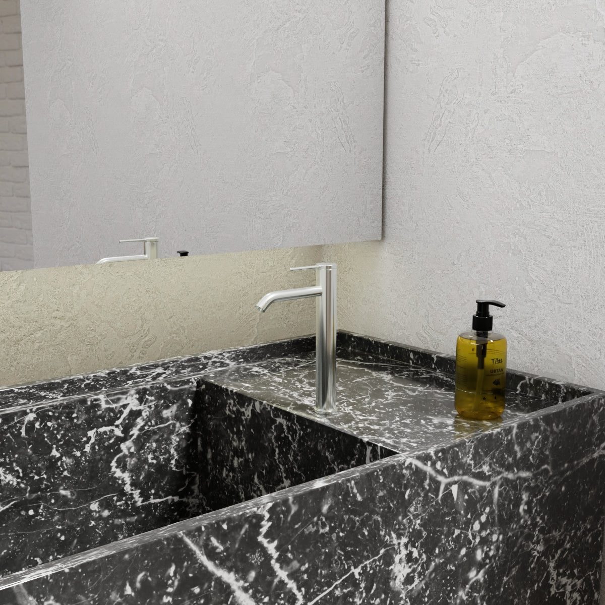 Components Super Tall Single Lever Basin Mixer - Polished Chrome