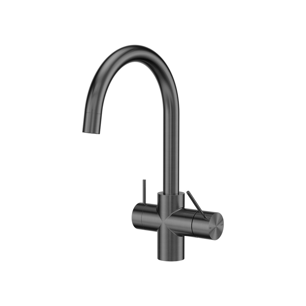 Mecca 3 Way Filtered Mixer Tap Gun Metal