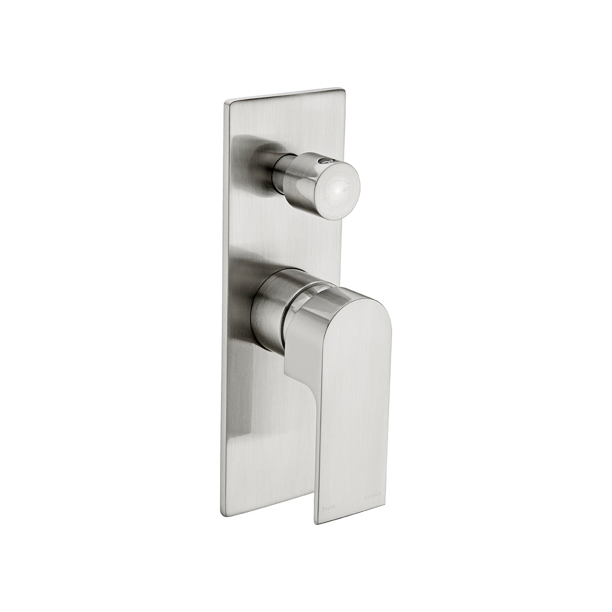 Bianca Shower Mixer With Divertor Brushed Nickel