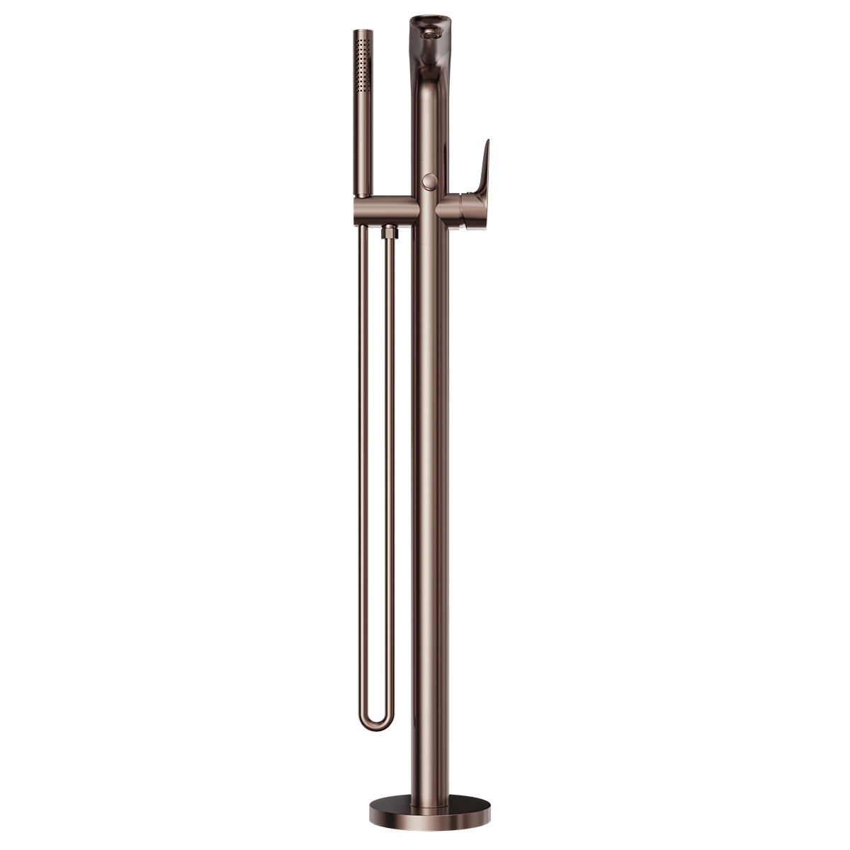 Bianca Freestanding Bath Mixer With Hand Shower Brushed Bronze