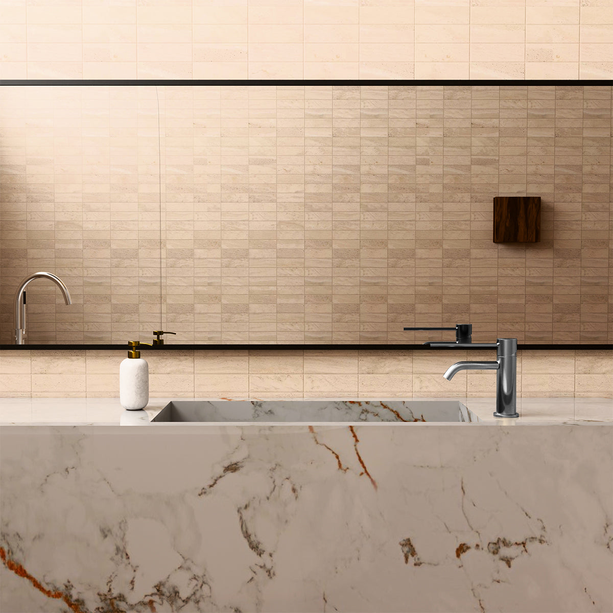 Mecca Care Basin Mixer Gun Metal