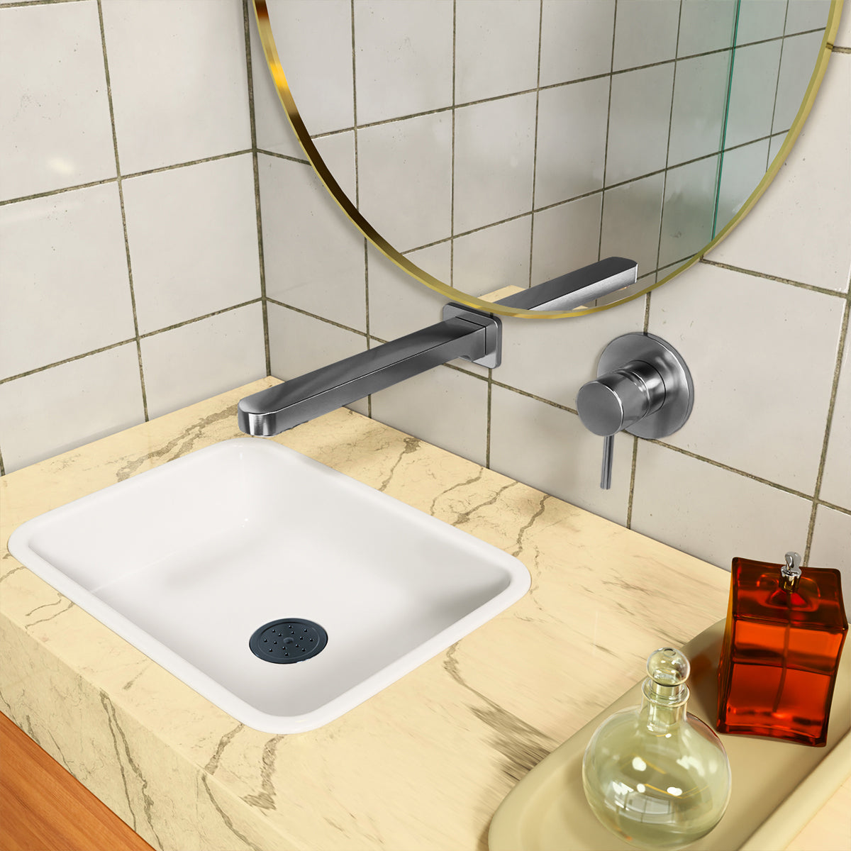 Ecco Bath Spout Gun Metal