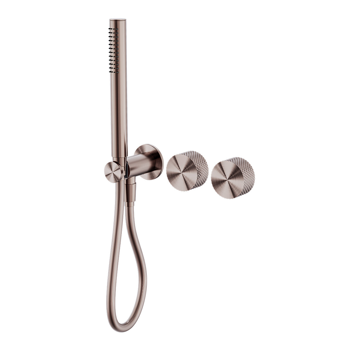 Opal Progressive Shower System Separate Plate Brushed Bronze