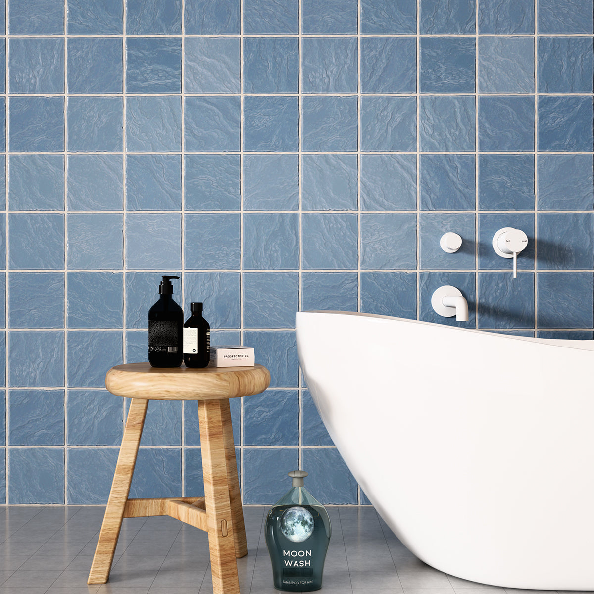 Mecca Shower Mixer With Horizontal 2 Way Divertor Matte White