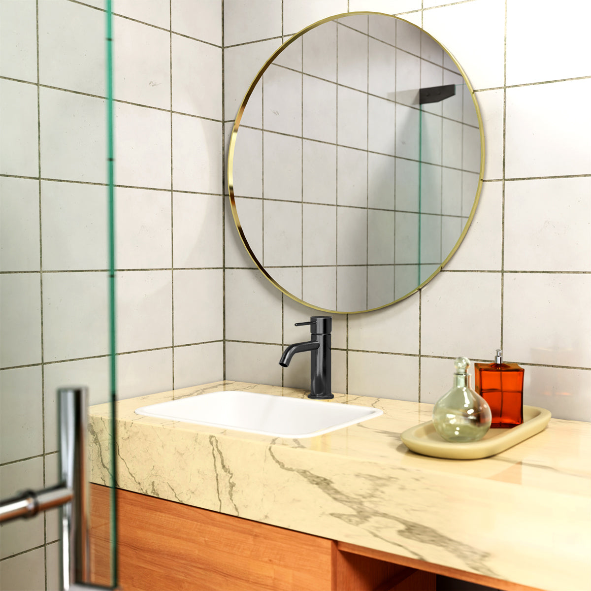 Mecca Basin Mixer Matte Black