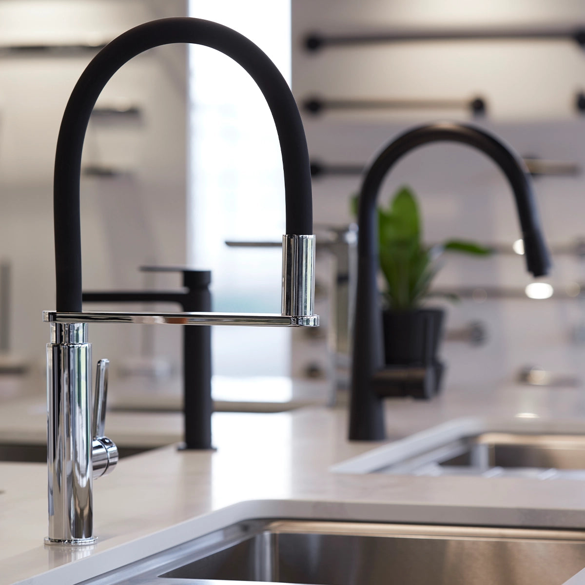 Rit Pull Out Sink Mixer Chrome NR221707CH