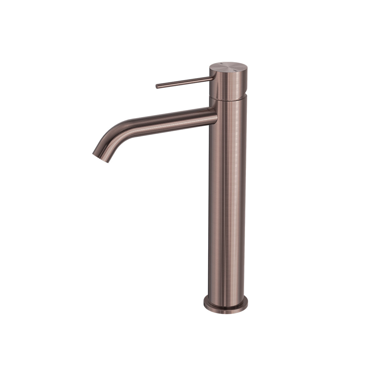 Mecca Tall Basin Mixer Brushed Bronze