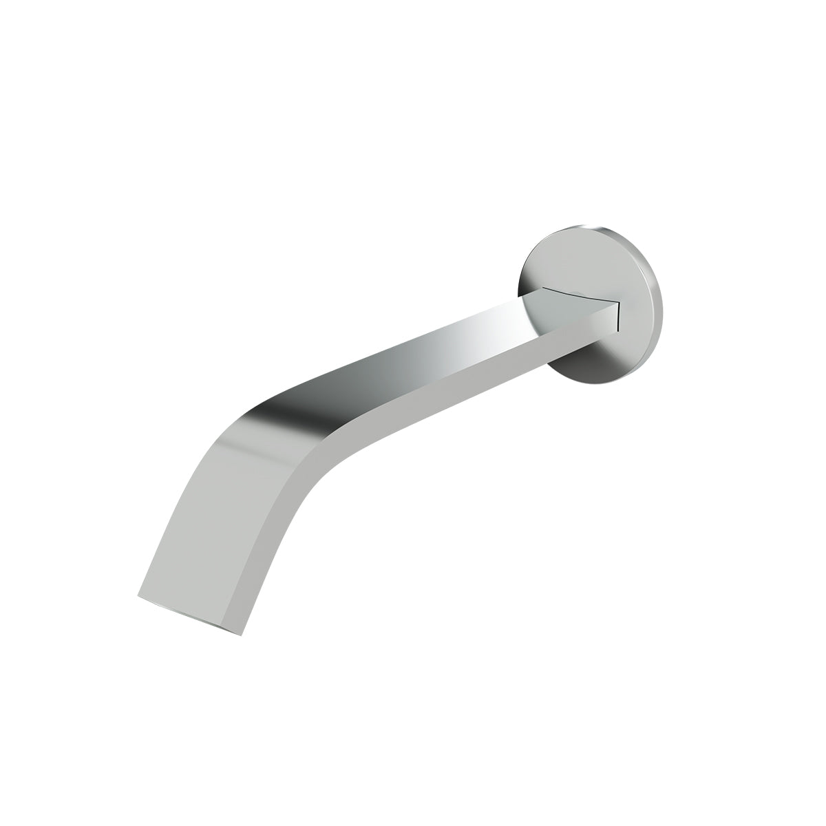 Components Ribbon Basin Spout - Polished Chrome