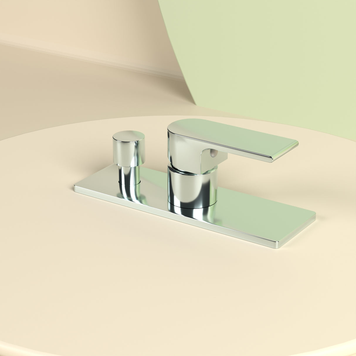 Bianca Shower Mixer With Divertor Chrome