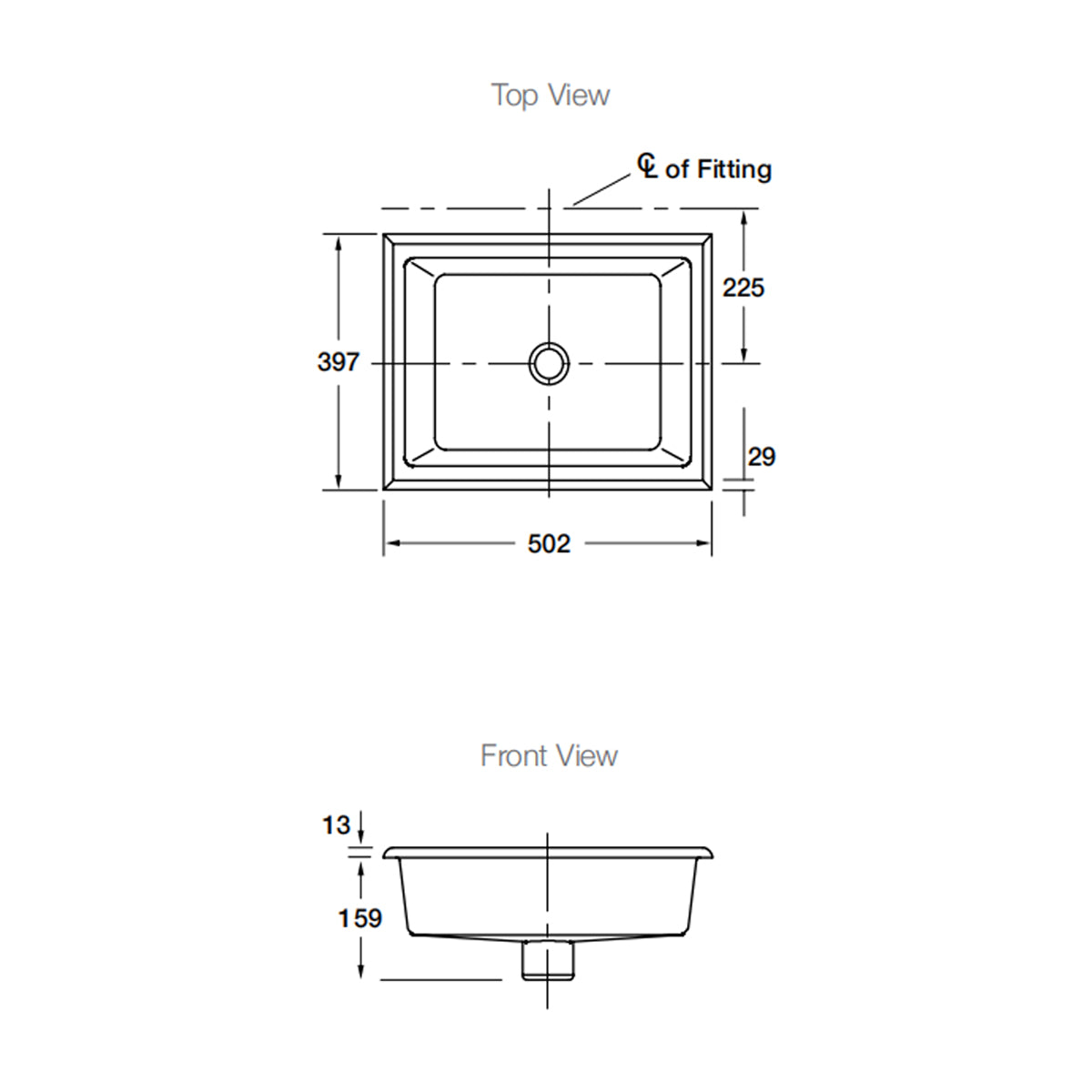 Empress Bouquet on Kathryn Under Counter Basin