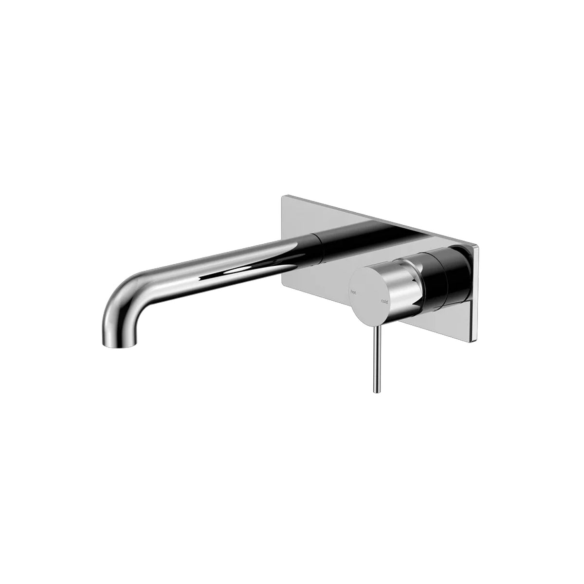 Mecca Wall Basin/Bath Mixer 120mm Chrome