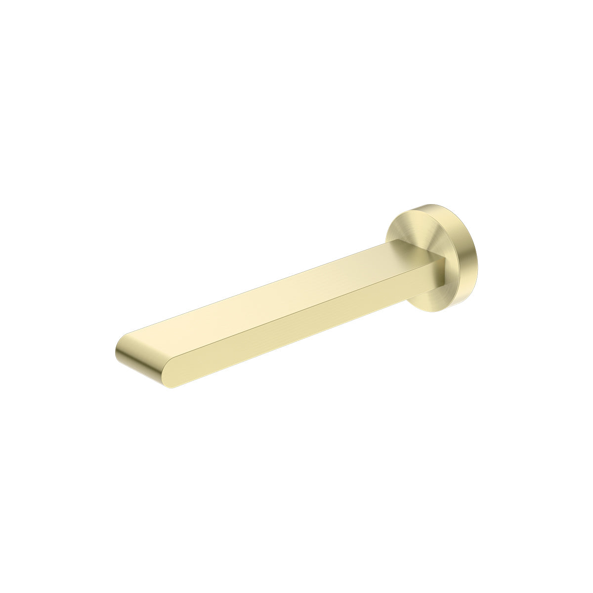 Bianca Fixed Bath Spout Only 200mm Brushed Gold