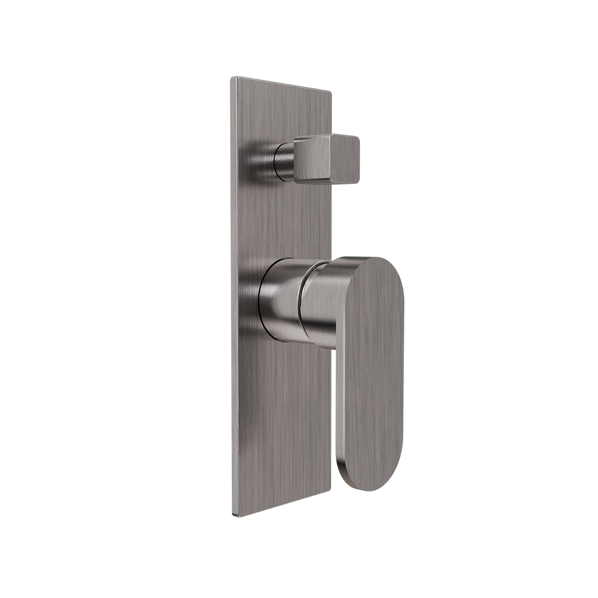 Ecco Shower Mixer With Divertor Gun Metal