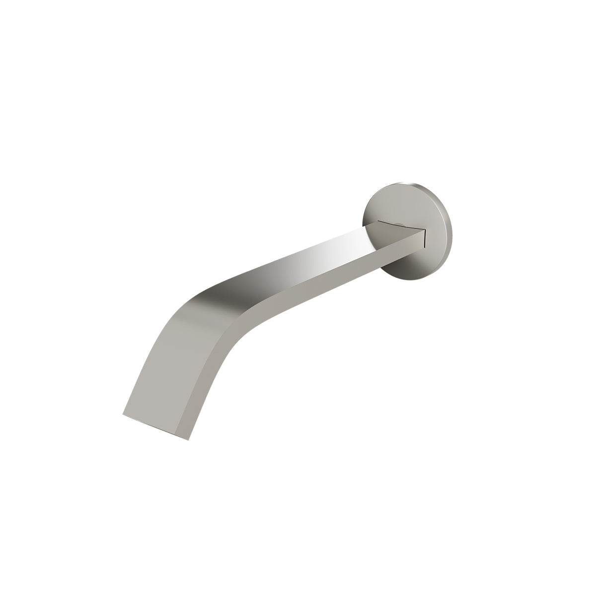 Components Ribbon Basin Spout - Brushed Nickel