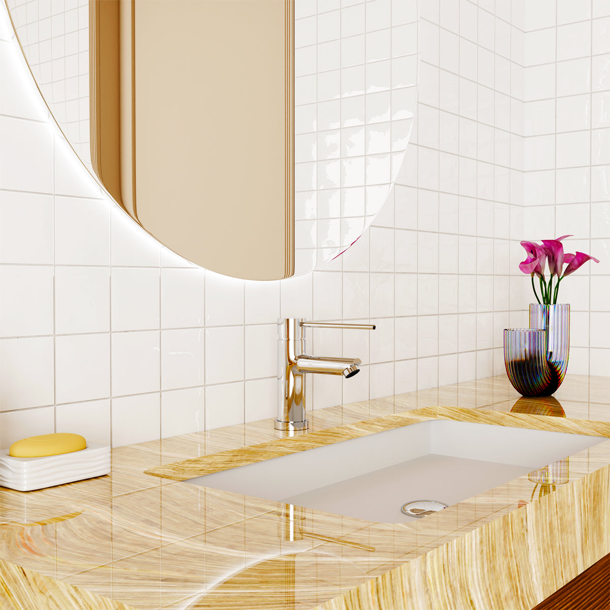 Dolce Care Basin Mixer Chrome