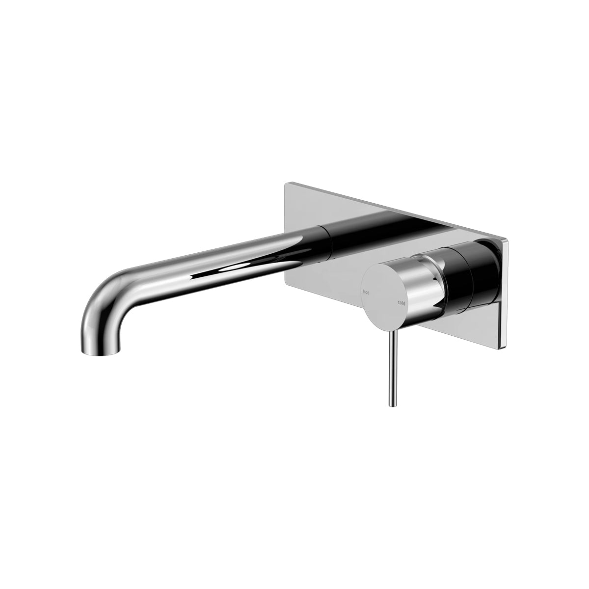 Mecca Wall Basin/Bath Mixer 260mm Chrome