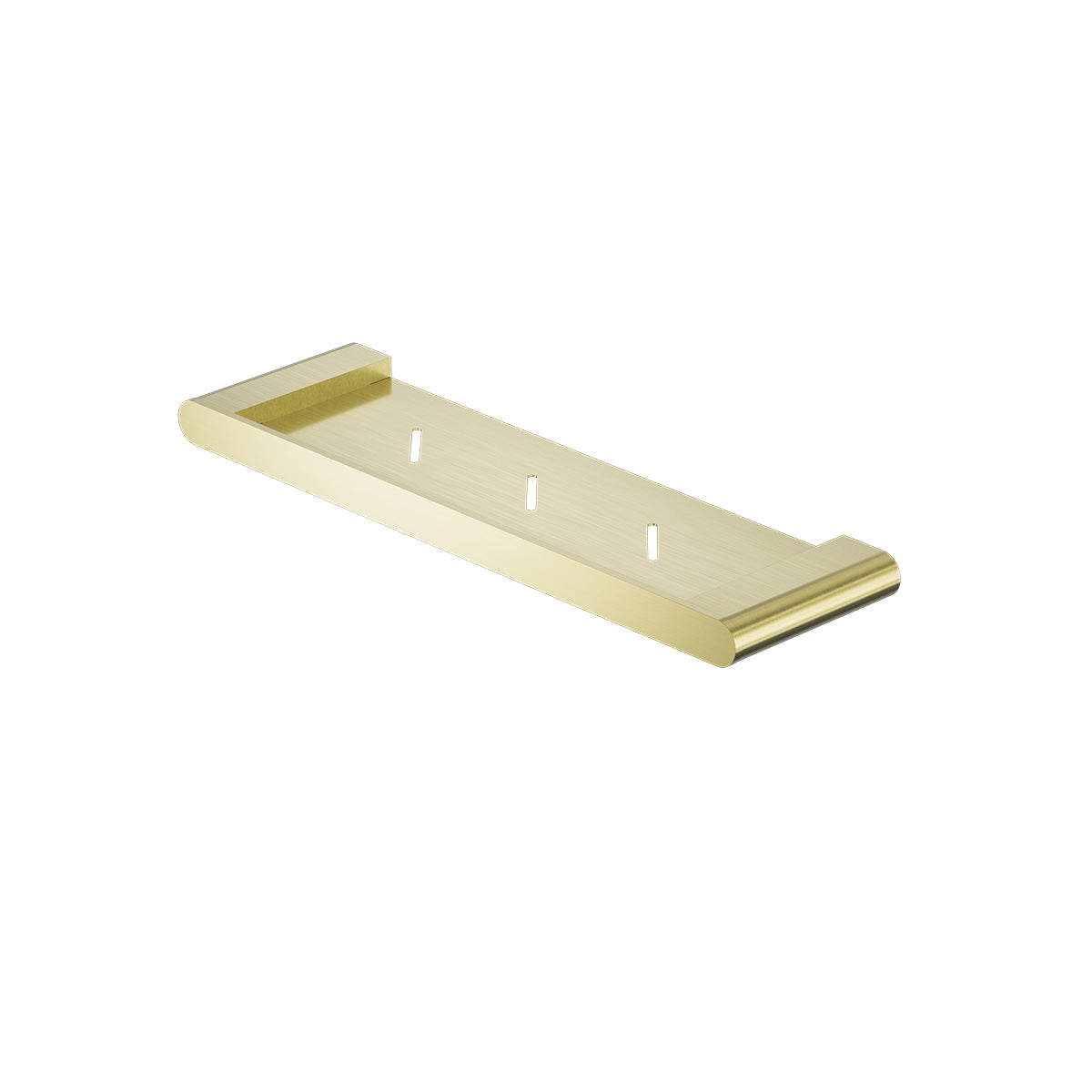 Bianca Metal Shower Shelf Brushed Gold