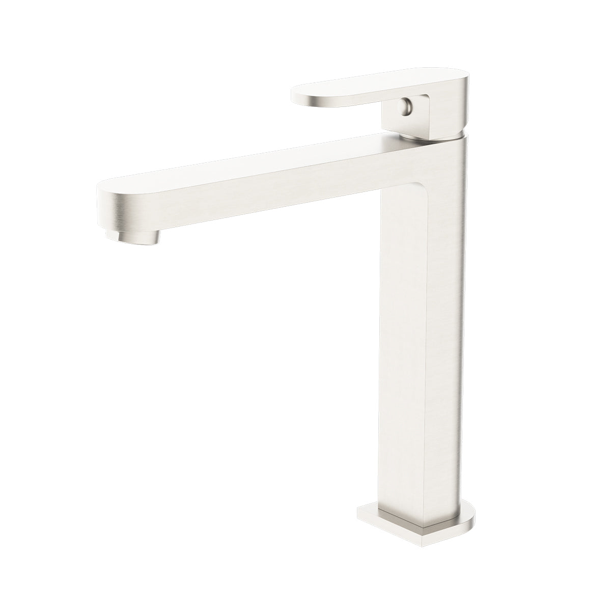 Ecco Tall Basin Mixer Brushed Nickel